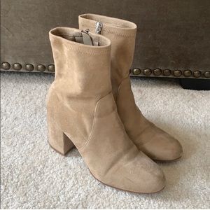 Marc Fischer sock booties beige/neutral